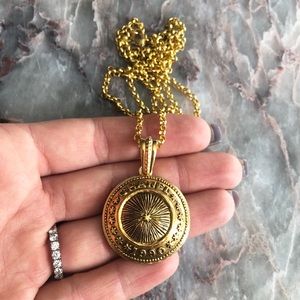 XL Chanel Clip-on Earring Necklace